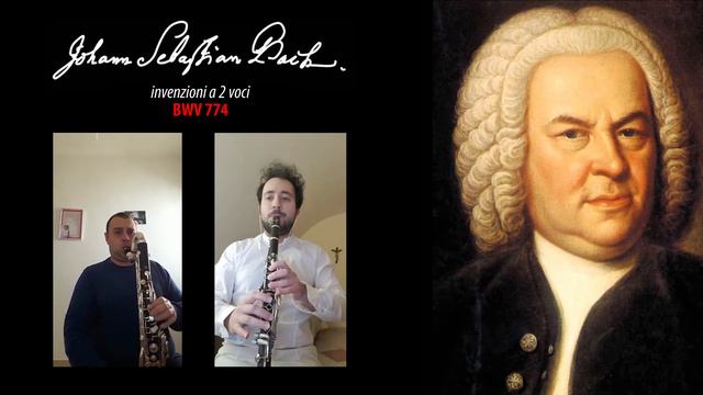 Johann Sebastian Bach - Invenzione Nr. 3 per Clarinetto Soprano e Clarinetto Basso (BWV 774) смотреть онлайн