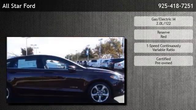 2013 Ford Fusion Hybrid SE Hybrid  - Bridgehead