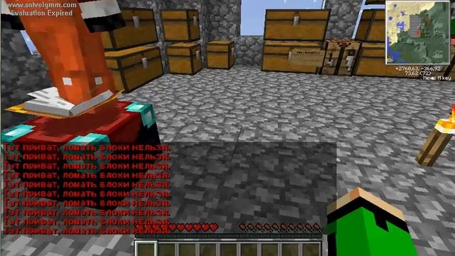 Обзор игры Minecraft 1.5.2 короткая серия