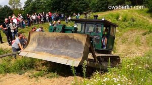 Бульдозер ЧТЗ T-100 с тросовым приводом | Planierraupe TschTS T-100 | Bulldozer T-100 .