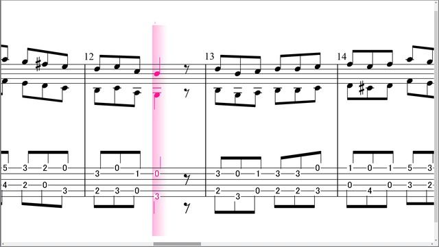 初級60 十度音程の練習曲2 Matteo Carcassi (Musical score & Tablature) смотреть онлайн