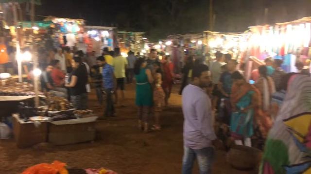 Arpora Market/Saturday Night Market/Street Market - Goa - HD смотреть онлайн