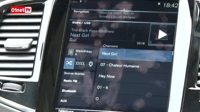 01Drive : essai Volvo XC90, la voiture connectée de l’année ! смотреть онлайн