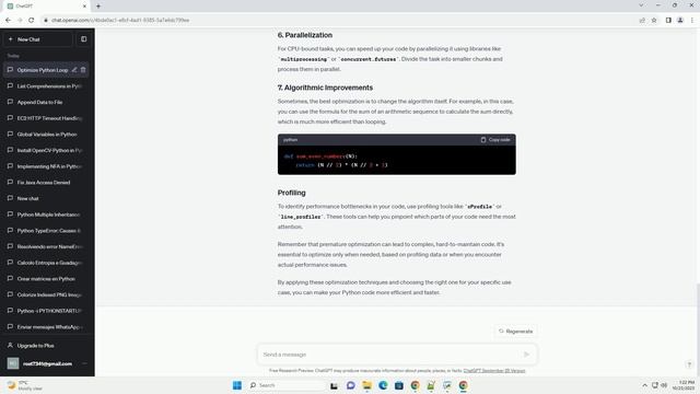 how could i optimise this python loop смотреть онлайн