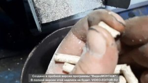 Притирка матрицы гранулятора и первая гранула