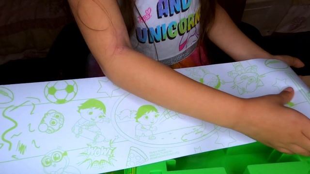 Ryan's World Giant Mystery ART Egg Green Unboxing Review and Play Toy смотреть онлайн