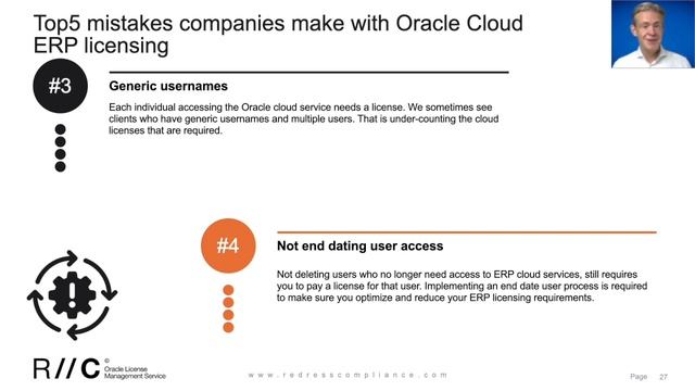 Oracle ERP Cloud Licensing - Top5 reasons you may be out of compliance смотреть онлайн
