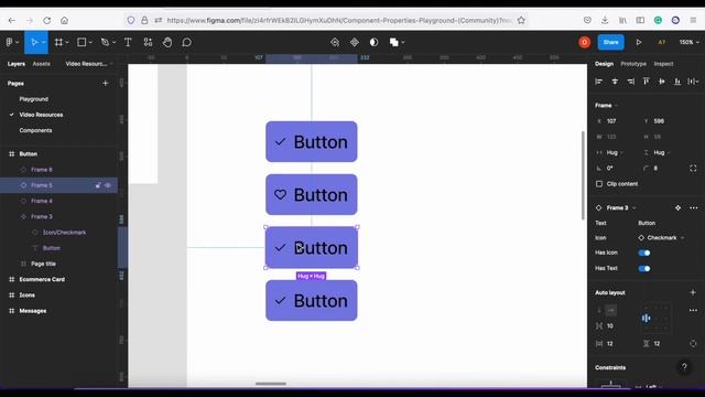 Propiedades de Componentes | Curso Figma Avanzado смотреть онлайн