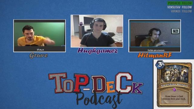 Top-Deck, Podcast(Подкаст) ep3 - Прибамбасск, и быстрый обзор карт. смотреть онлайн