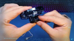 Летающий спиннер квадрокоптер