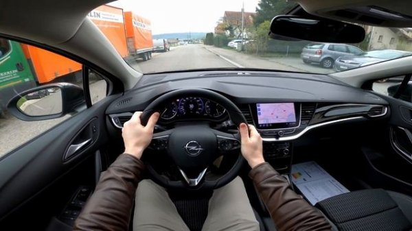 Opel Astra Sports Tourer 2020 Test Drive Review POV