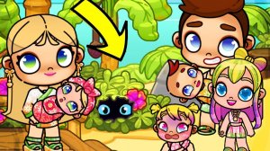 ПРИКЛЮЧЕНИЯ НА КАРИБАХ ✈ AVATAR WORLD ИСТОРИЯ  РУТИНА СЕМЬИ  ОБНОВЛЕНИЕ СЕРИАЛ