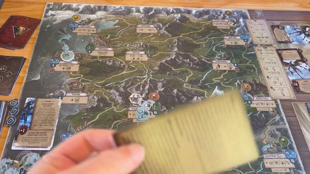 The Witcher Old World Wild Hunt Solo Rounds 1-3