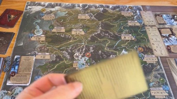 The Witcher Old World Wild Hunt Solo Rounds 1-3