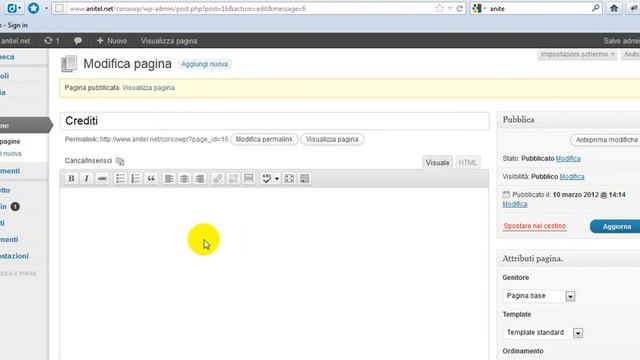 Corso Wordpress 2012: menu orizzontali смотреть онлайн
