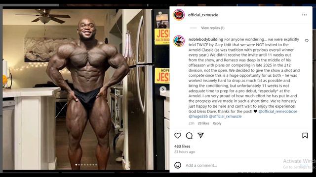 Good Vito Doing New York Pro VS Nick Walker? + Hadi Chopan 2 Weeks Out + Patrick Moore 2024 Update смотреть онлайн