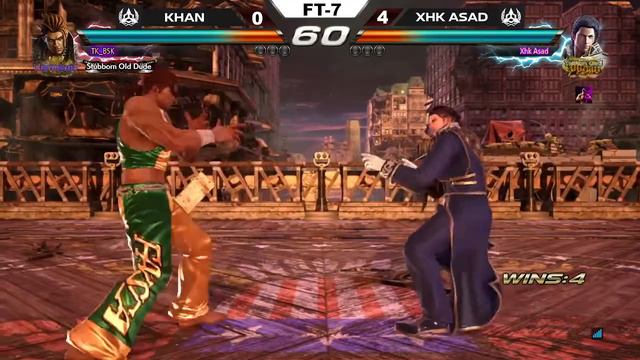 [FT7] Khan (Julia,Eddy) VS Xhk Asad (Claudio) Tekken 7 Pakistan смотреть онлайн