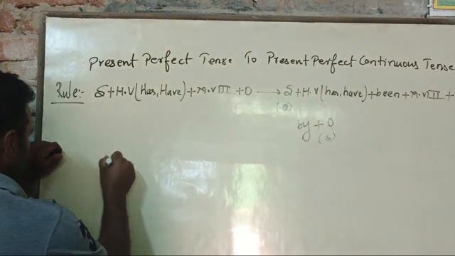 Conversion of Active to Passive of Present Perfect tense To Present Perfect Continuous Tense смотреть онлайн
