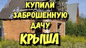 Купили заброшенную дачу.
