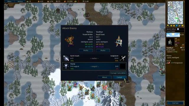Battle for Wesnoth, Genesis, Part 12 (S10 aborted attempt), a faerie campaign смотреть онлайн