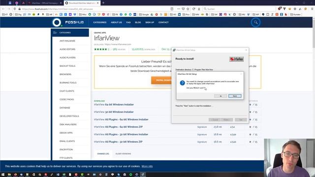 IrfanView installieren und richtig einrichten, in 4 Minuten смотреть онлайн