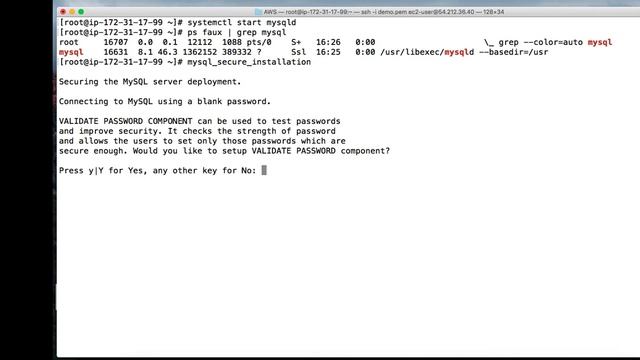 Launch a LAMP Stack and Install WordPress on AWS - Install MySQL смотреть онлайн