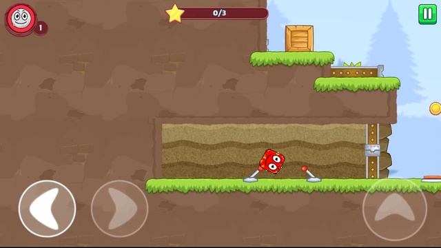 В игре красный шарик 4 играем за черных квадратов и Деремся с боссом.Red Ball 4 от Браяна про шар смотреть онлайн