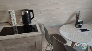 Треугольный дом 4 на 6 для дачи, базы отдыха, глэмпинга