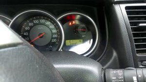 Сброс ошибки AIRBAG. Ниссан Тиида .