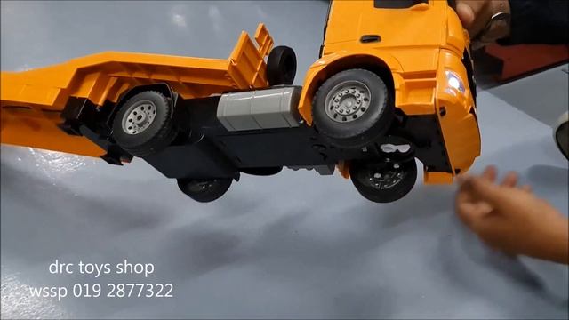 Huina 1550 And Double E Loader Truck