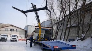 Эвакуатор с КМУ на базе JAC N75