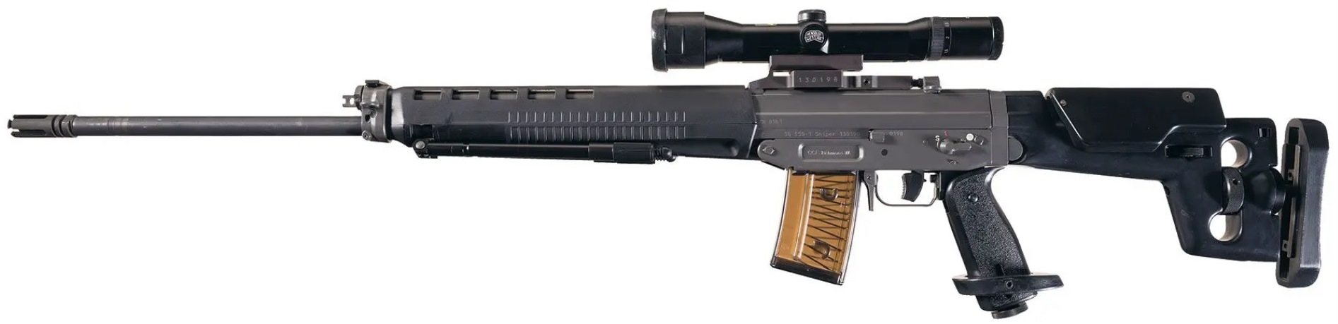 SIG SG 550 Sniper - Неполная/Полная разборка/сборка и Функционирование смотреть онлайн