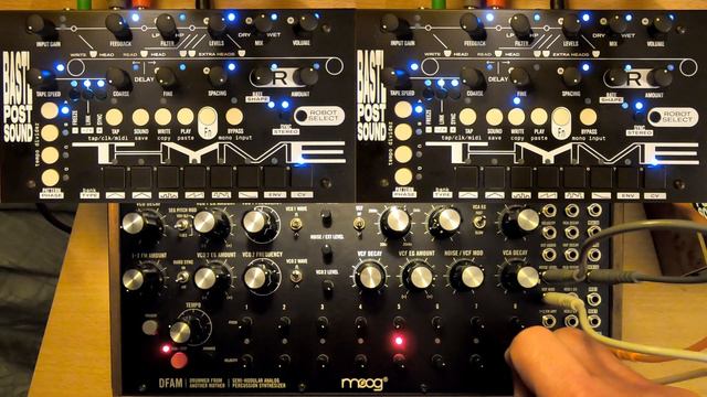No Input Self Oscillating THYME x2 + DFAM - Jam смотреть онлайн