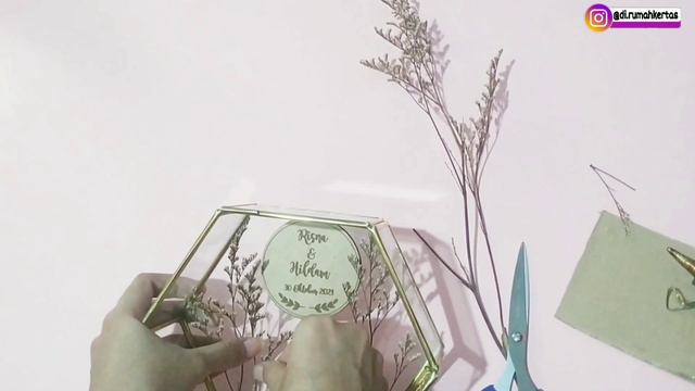 DIY TERARIUM JEWELRY BOX FOR WEDDING OR ENGAGEMENT