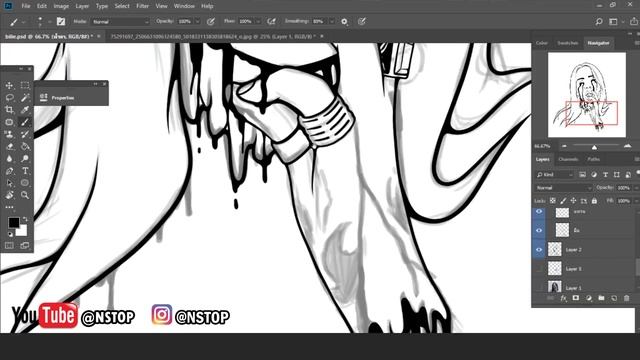 Billie Eilish - ดราฟภาพ | Speedart (Adobe Photoshop) 5 смотреть онлайн