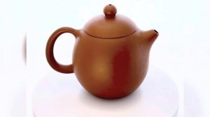 Чайник Лун Дань глина с рисунком 150 мл, арт. 8607