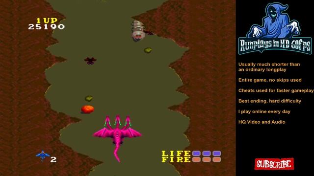 231 Dragon Spirit Movie mode in 31:08 PC Engine, Runplays in HD 60fps смотреть онлайн