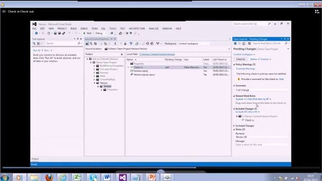Visual Studio 2012 Version Control live Webcast Video смотреть онлайн