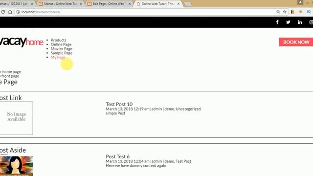 Wordpress Theme Development tutorial from scratch (Part 21) register_nav_menu & wp_nav_menu details смотреть онлайн
