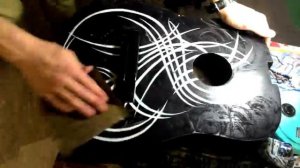 Покраска акустической гитары