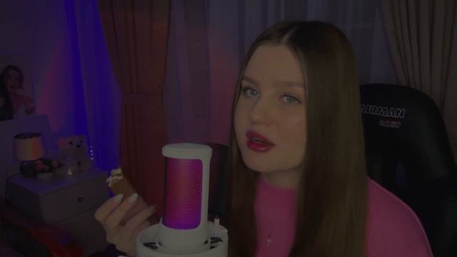 АСМР итинг сырков, тихий шепот ? ASMR mukbang смотреть онлайн