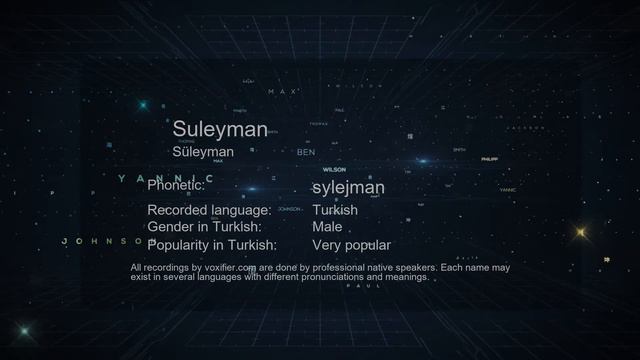 How to Pronounce Suleyman (Süleyman) in Turkish - Voxifier.com смотреть онлайн