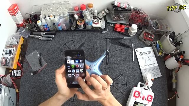 Обзор квадрокоптера SYMA X5HW с сайта TOMTOP