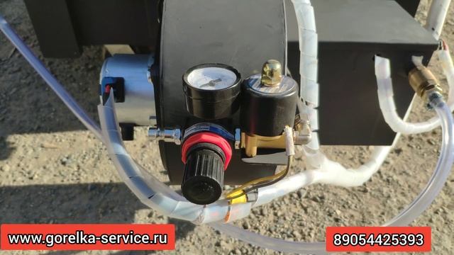 Новый калорифер на отработанном масле STAFF от компании Горелка-Сервис