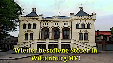 Wieder Besoffene Störer In Wittenburg MV!.mp4