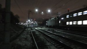 Двухэтажный поезд Москва - Брянск
