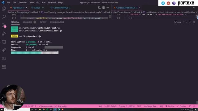 Test Driven Development with React (Part 3) смотреть онлайн