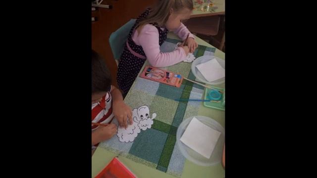 аппликация овечка смотреть онлайн