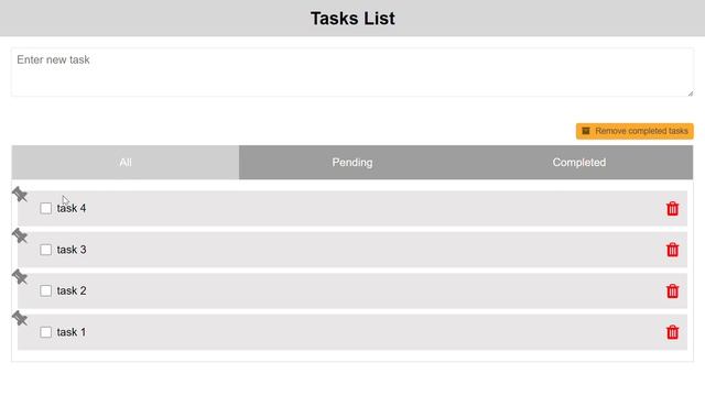 Tasks List App Using Pure HTML, CSS & JAVASCRIPT | Source Code Link In Description #webdevelopment смотреть онлайн