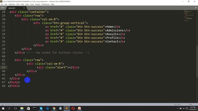 Web Development Complete Course in Urdu/Hindi | Bootstrap buttons and pagination | Class 04 смотреть онлайн